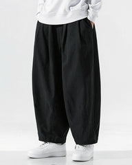 Big & Tall Men's Wide Leg Lantern Casual Pants M-5XL