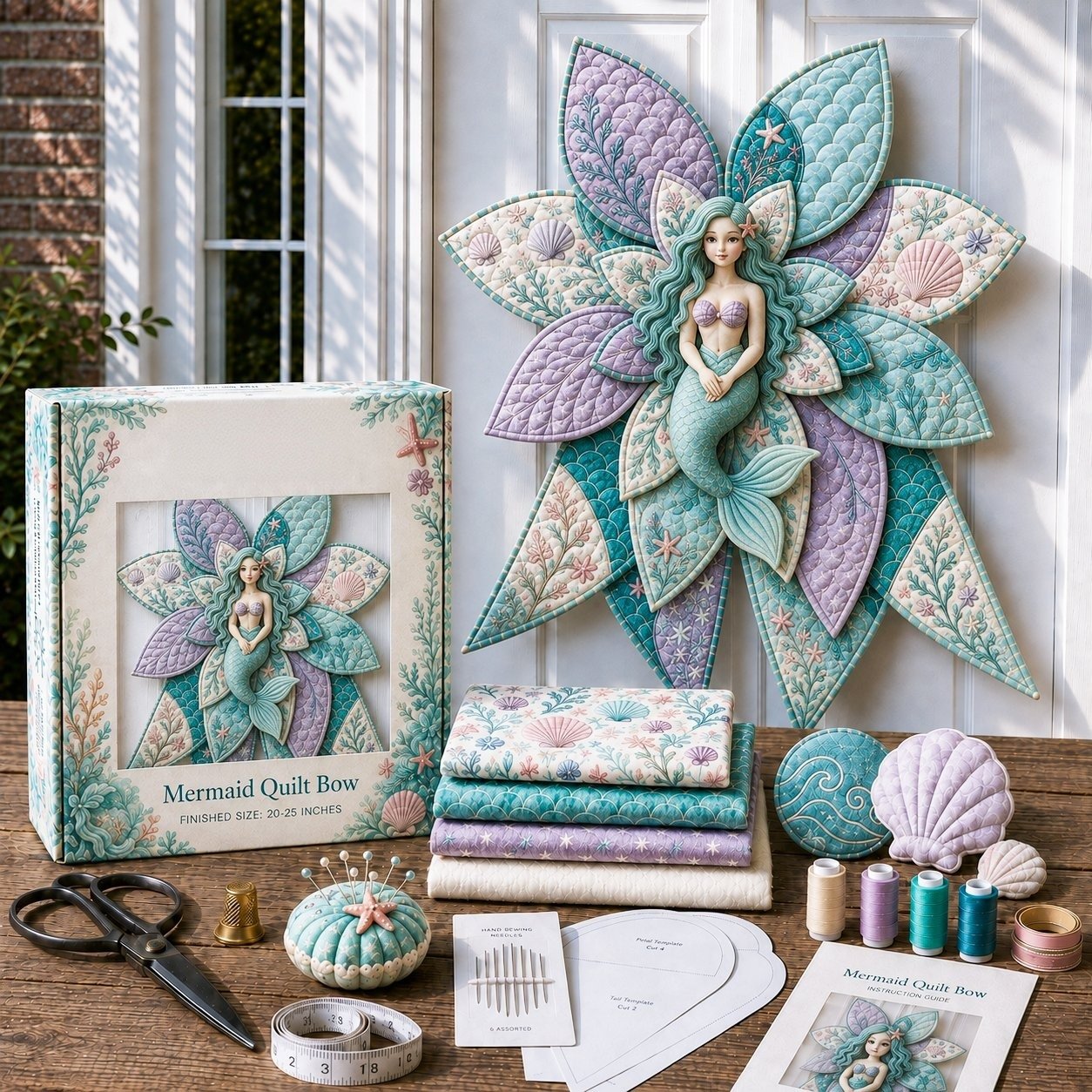 β³ Last Day 49% OFF β π Beginner-Friendly Oversized Quilted Bow Sewing Kit