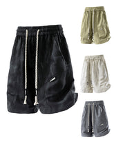 Men's Plus Size Vintage Tie-Dye Shorts Pants L-9XL