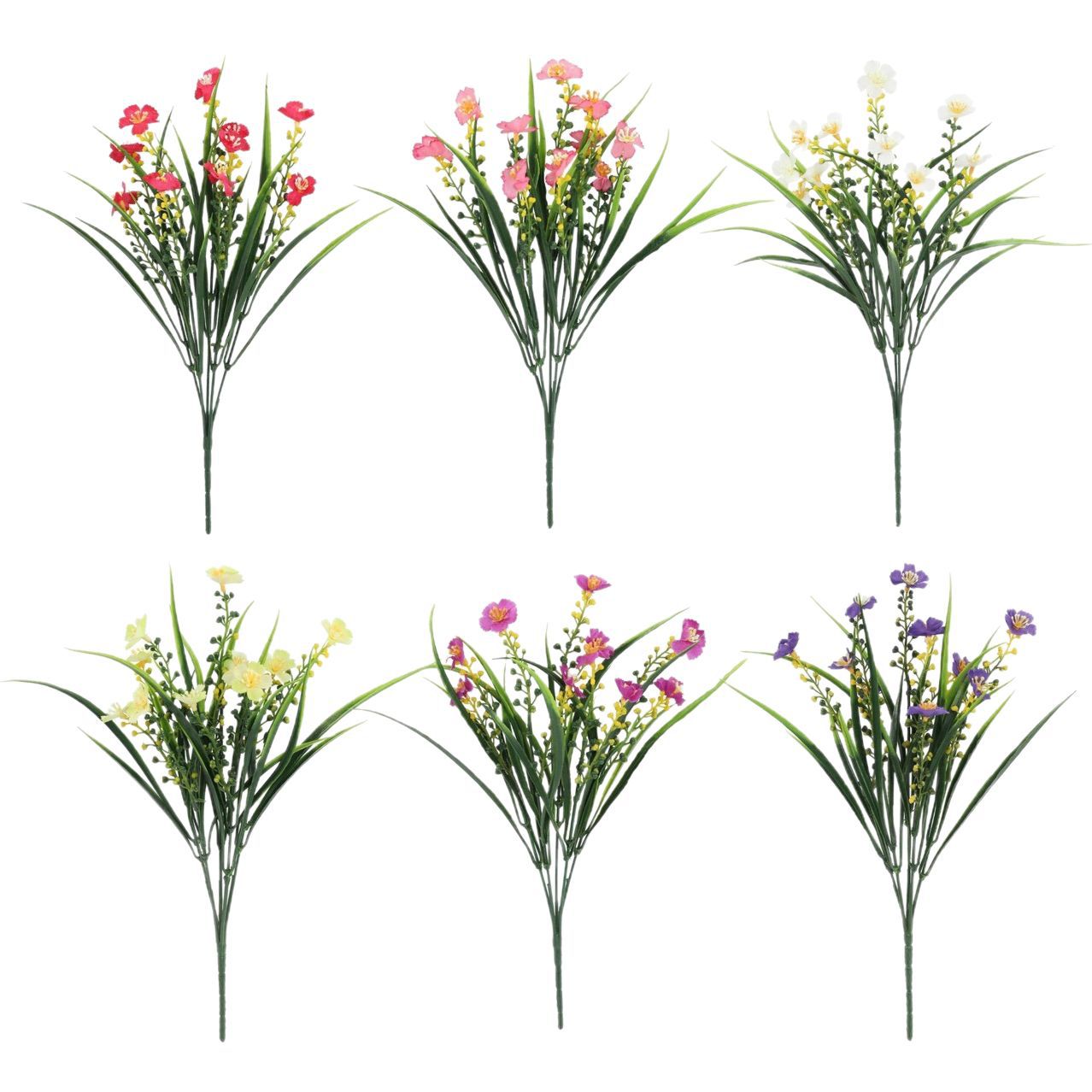 ๐ฅ2026 Upgraded high-grade material ๐UV Resistant Faux Silk Wildflowers