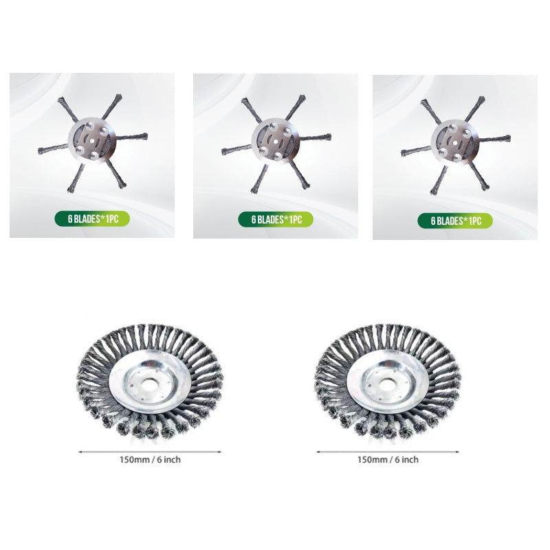 🔄 50% OFF NOW! ⚙️ Replacement Blade for Grass Trimmer – Quick Tool-Free Replacement, Tangle-Free Design, and Universal Compatibility ✂️