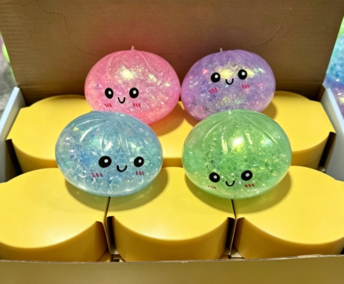 Glitter Dumpling – Soft Slow Rising Stress Relief Toy Fidget Slow Rise toy