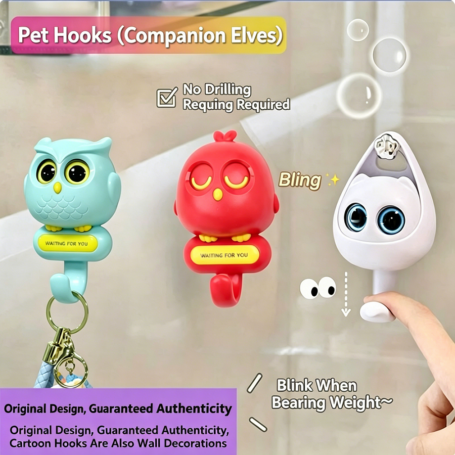 Cartoon Blinking Punch-Free Hook