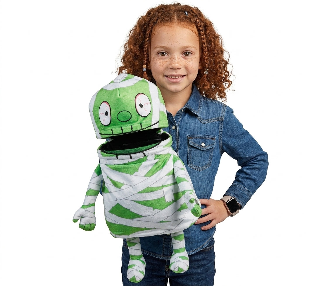Musical Animated Mummy Children's Halloween Trick or Treat Bag