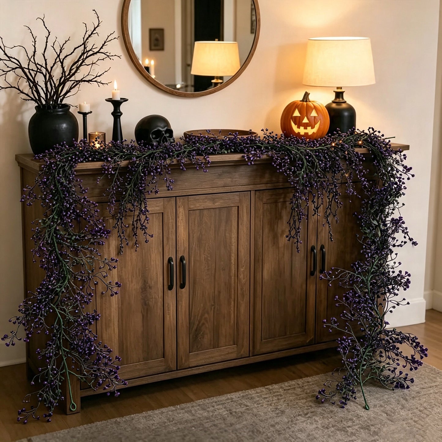 👻New Arrivals🎃 Spooky Chic: Halloween Fireplace Decor Set 👻