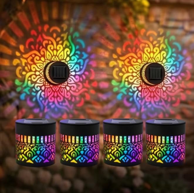 š„ 5K+ people bought this week aloneš„Solar Mandala Projector Wall Light