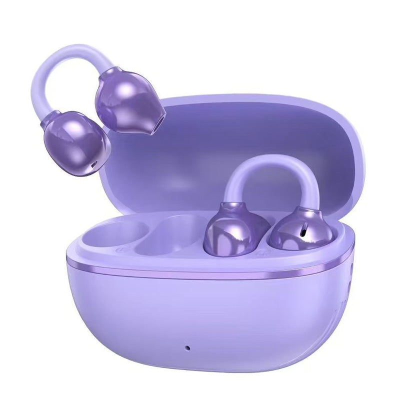 π§ Bluetooth 5.4 Clip-On Open Ear Earbuds with Noise Cancelling β AI Noise Cancelling πΆ