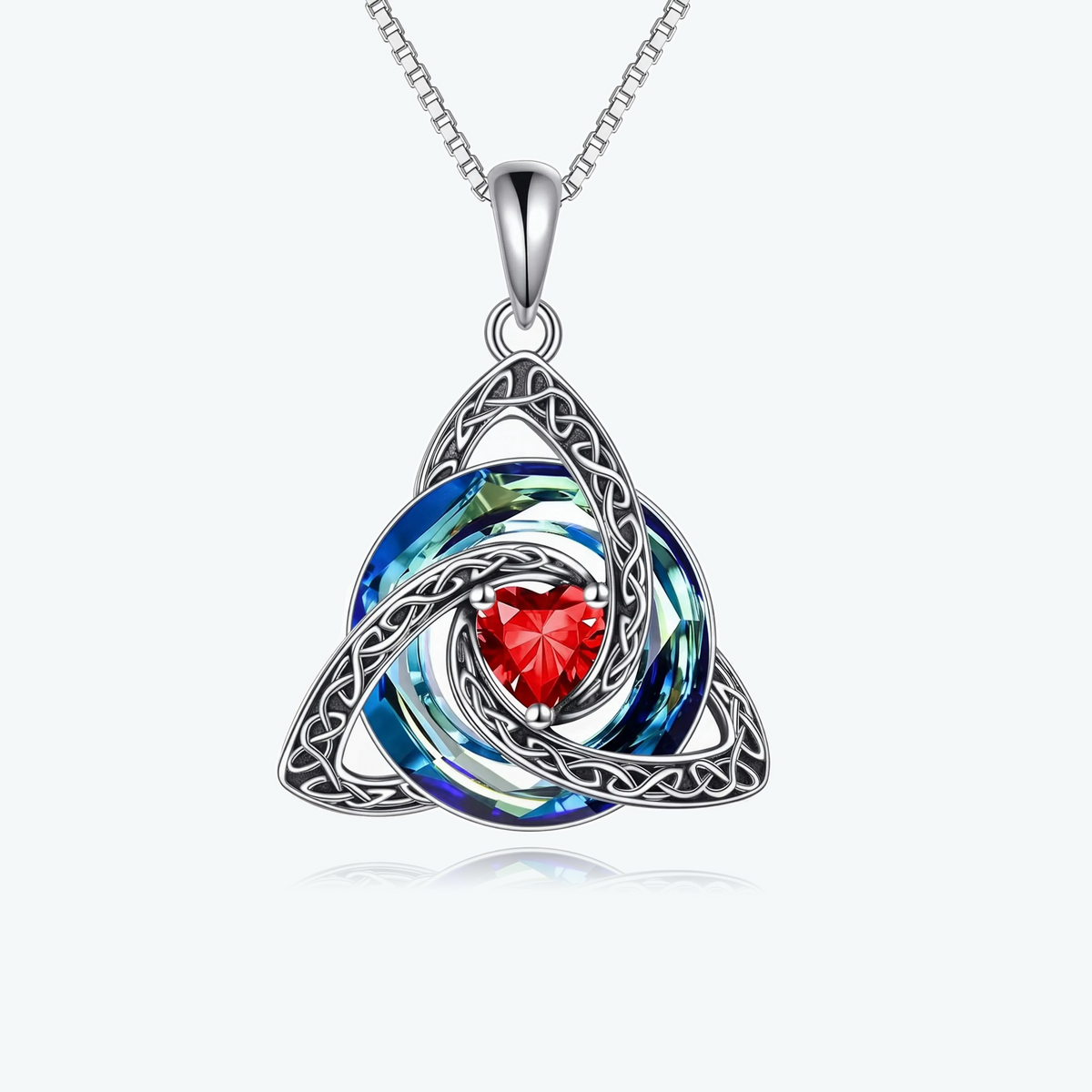 🛡️Celtic Birthstone Shield: Wear Your Protection & Story ✨