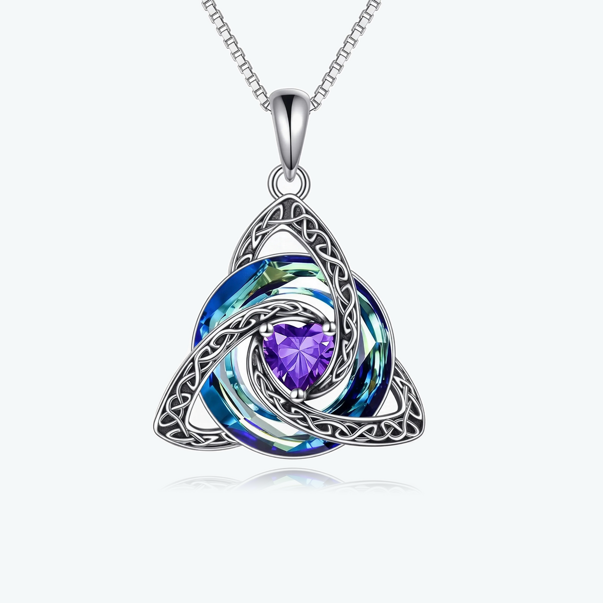 🛡️Celtic Birthstone Shield: Wear Your Protection & Story ✨