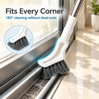 🔥Hot Sale 49% Off🔥Adjustable Length Stainless Steel Telescopic Long Handle Crevice Cleaning Brush 🧹