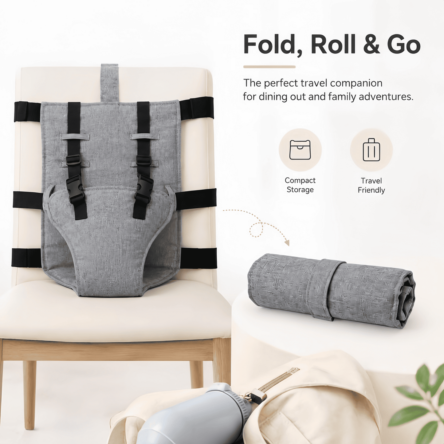 Portable Baby Seat Harness For Dining Chairs
