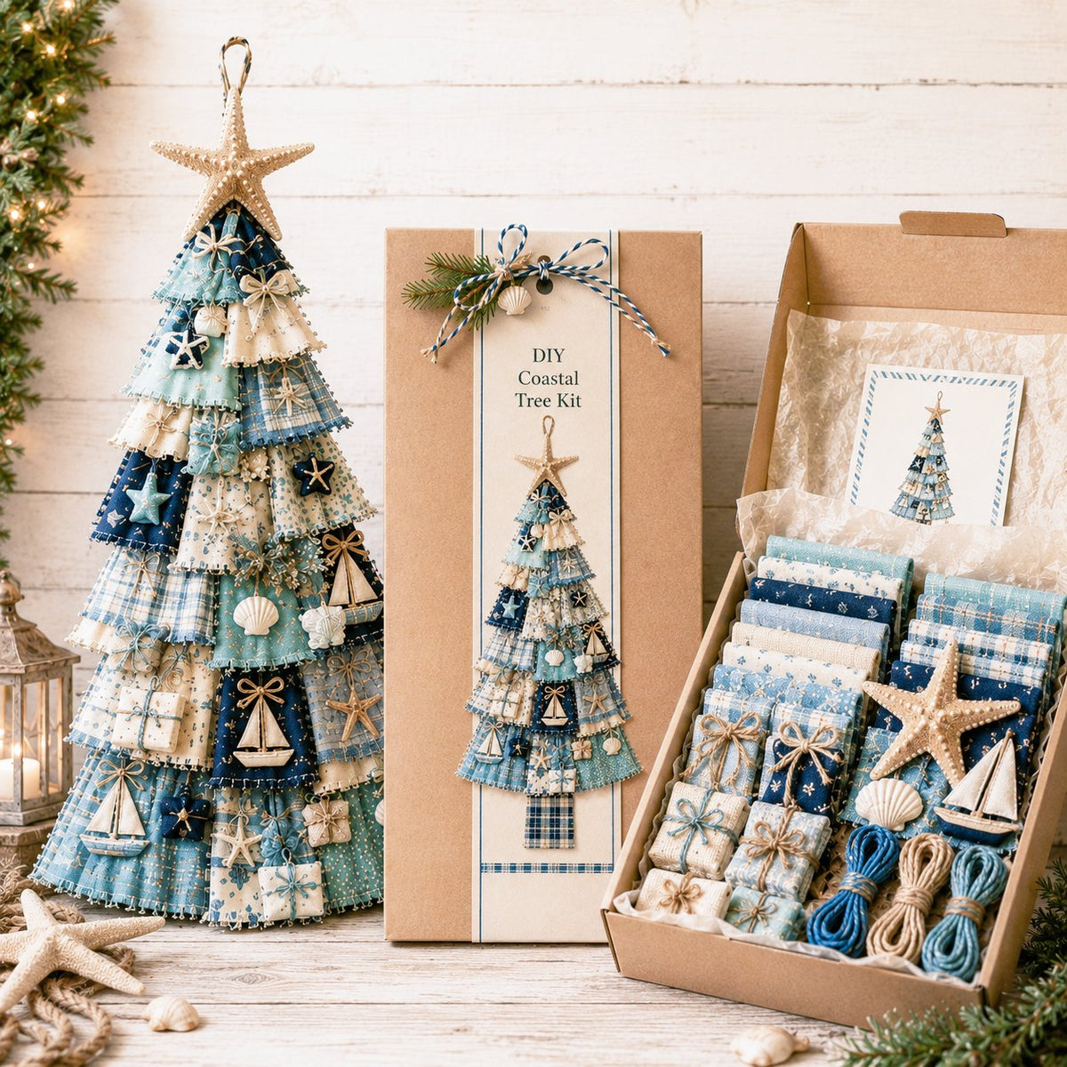 🔥😍Beginner-Friendly DIY Oversized Patchwork Christmas Tree Door Hanging Kit | Complete Kit with All Tools & Step-by-Step Guide Included 💕🎄