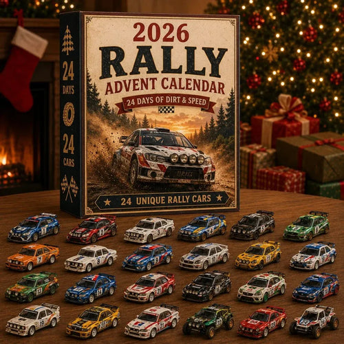 🏎️ 2026 Rally Advent Calendar – 24 days of speed & action, 24 rally cars to collect