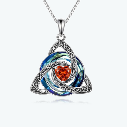 🛡️Celtic Birthstone Shield: Wear Your Protection & Story ✨