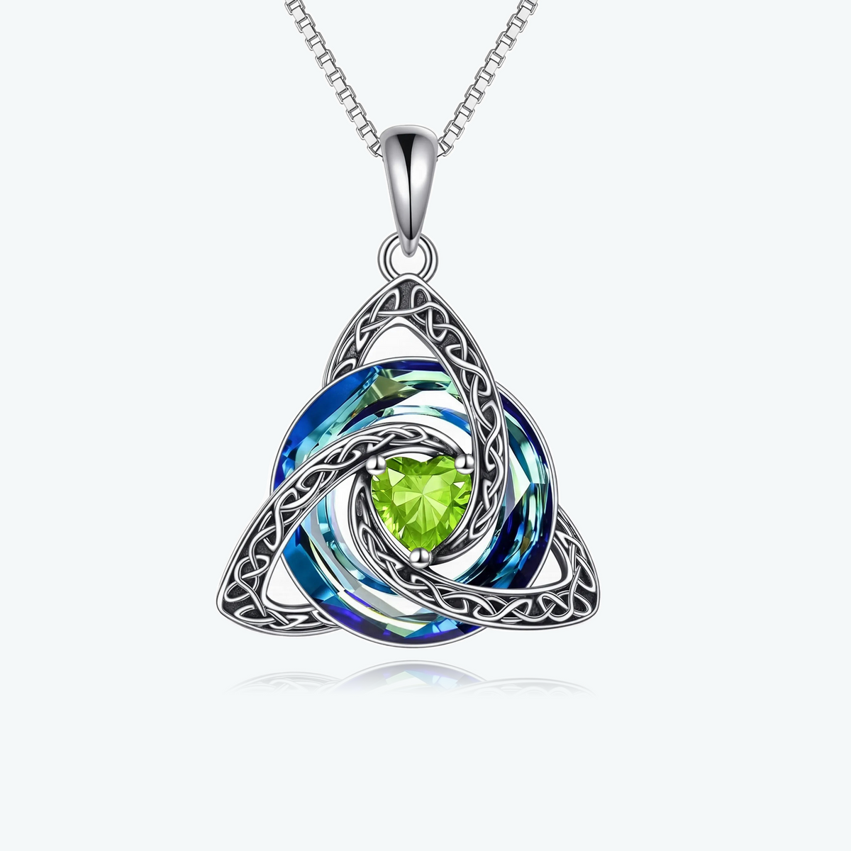 🛡️Celtic Birthstone Shield: Wear Your Protection & Story ✨