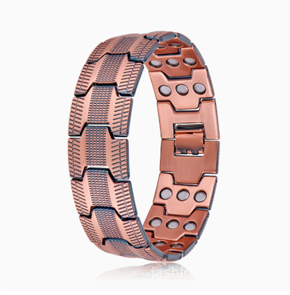 Retro Copper Magnetic Bracelet | Multi-Style Unisex Versatile Bangle