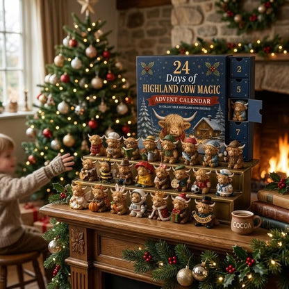 🐮🎄 24 Days of Highland Cow Magic Advent Calendar