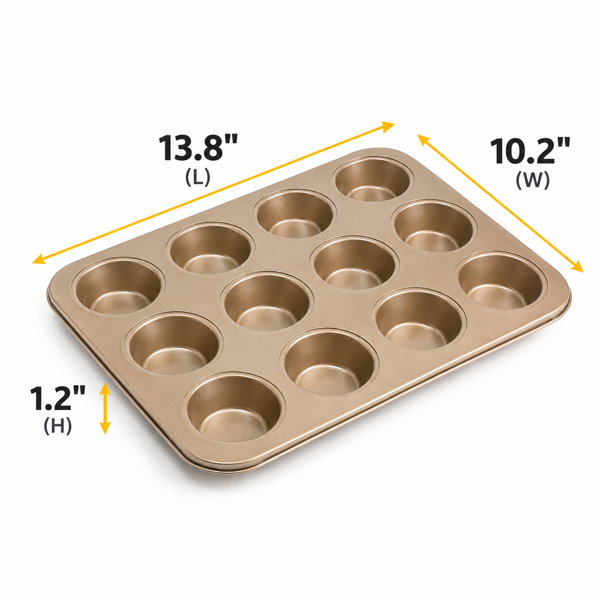 Multi-Cavity Non-Stick Mini Bundt Cake Pan