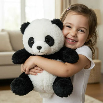 🐼❤️ Lifelike Cuddly Panda – Your Adorable, Huggable New Best Friend! 🧸✨