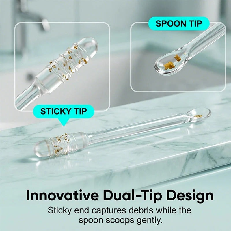 Sticky Ear Cleaning Sticks – Gentle, Visible Ear Care