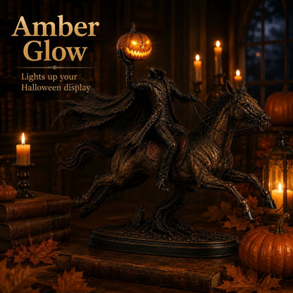 🔥Limited Stock 50% OFF - Midnight Chase Headless Horseman Statue