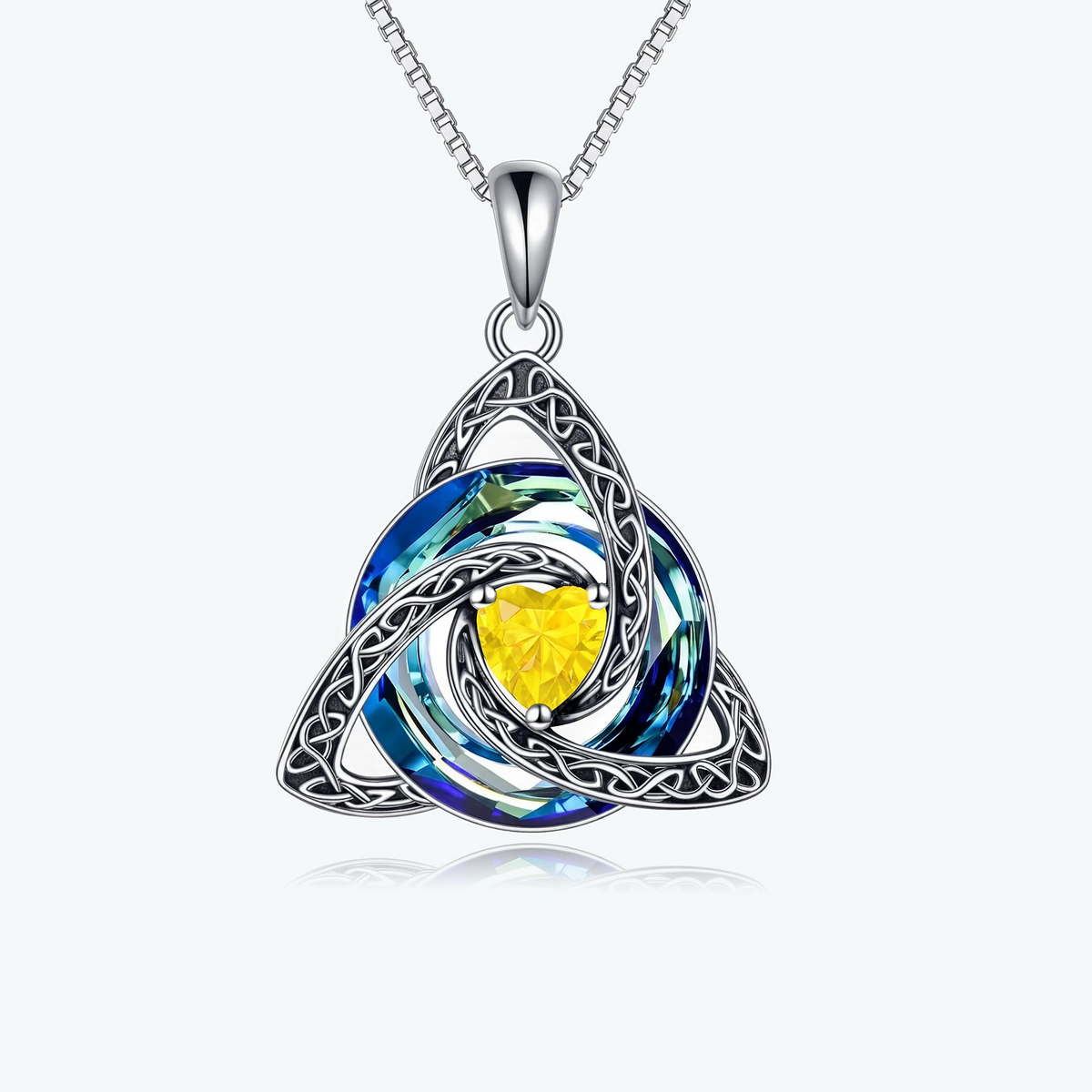 🛡️Celtic Birthstone Shield: Wear Your Protection & Story ✨