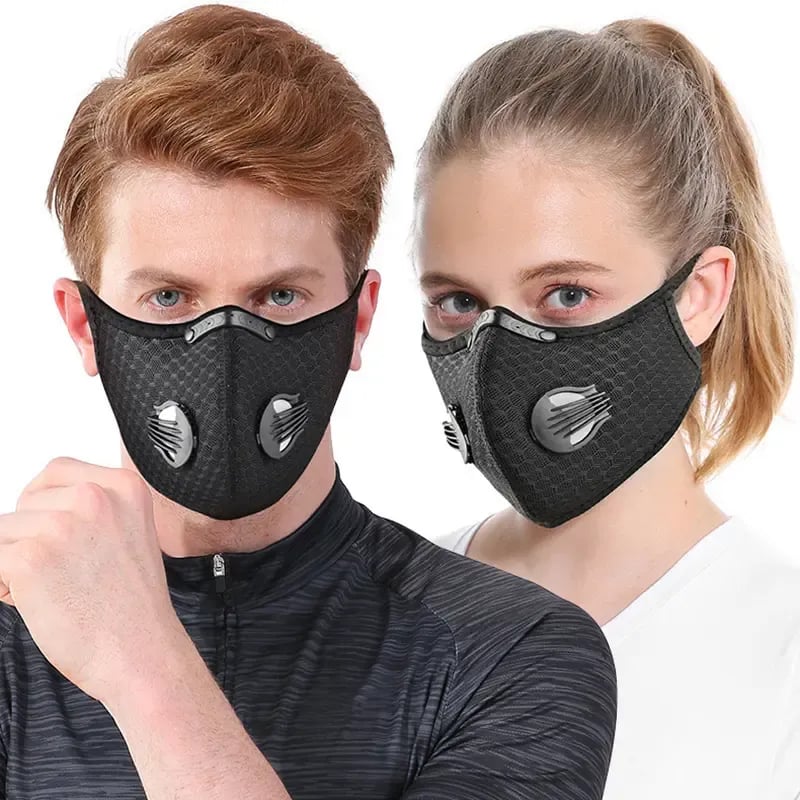 Reusable Carbon Filter Dust Mask - Built For Active Lifestyles