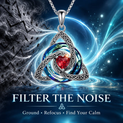 🛡️Celtic Birthstone Shield: Wear Your Protection & Story ✨
