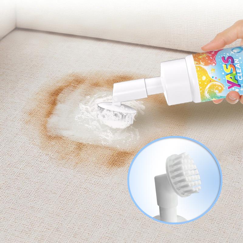 💖HOT SALE BUY 2 GET 1 FREE!!💖Clean Magic Foam Cleaner for Carpets & Upholstery – Pet Stain & Odour Remover with Cleaning Brush🧼🪄