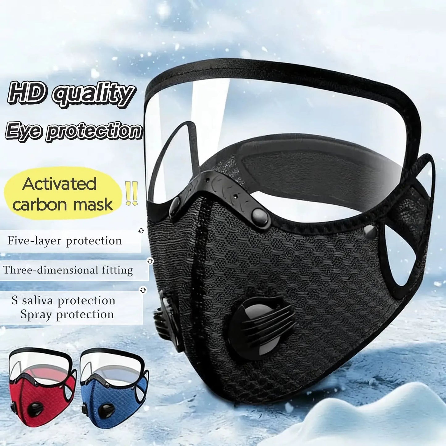 Reusable Carbon Filter Dust Mask - Built For Active Lifestyles