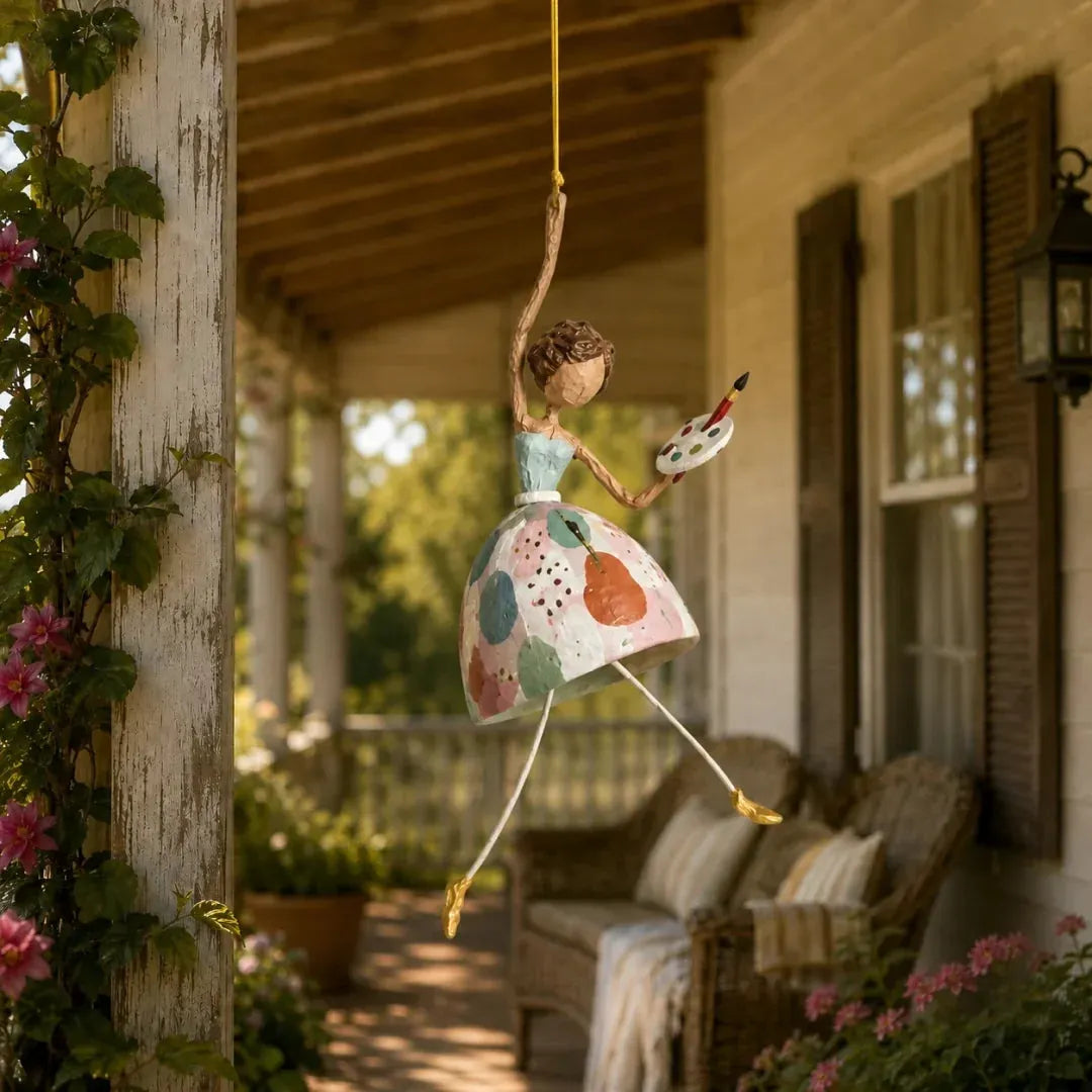 💃🌸Whimsical Dancing Lady Hanging Ornament