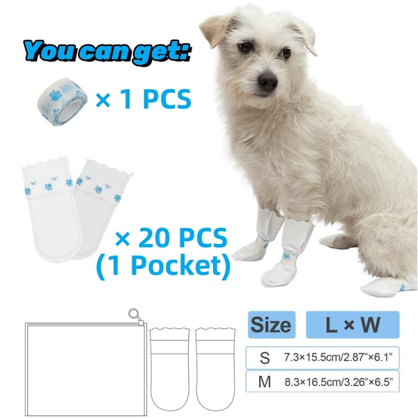 🔥HOT SALE🐾Water-Resistant Pet Paw Protectors – 2026 Bestseller 🐾