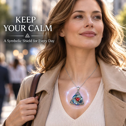 🛡️Celtic Birthstone Shield: Wear Your Protection & Story ✨