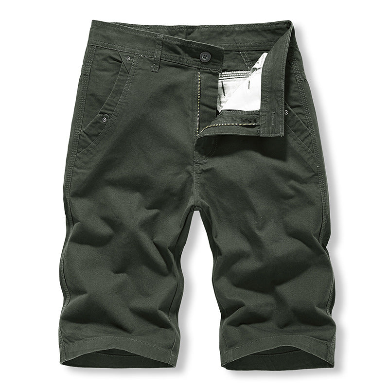 Big & Tall Men's Washed Solid Color Six-point Overalls