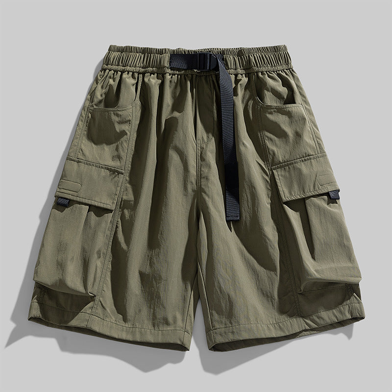 Men's Plus Size Straight Casual Tooling Shorts M-8XL