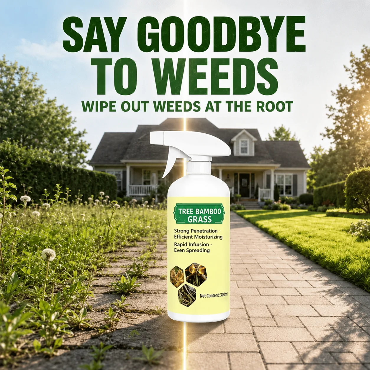 2026 SALE - Fast-ActingNatural Weed & Grass KillerSpray