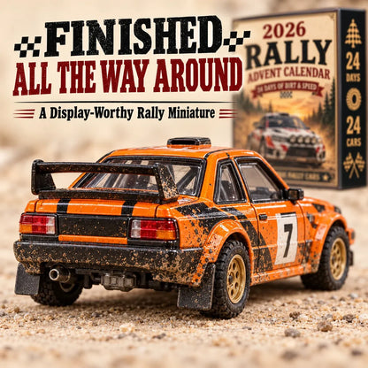 🏎️ 2026 Rally Advent Calendar – 24 days of speed & action, 24 rally cars to collect