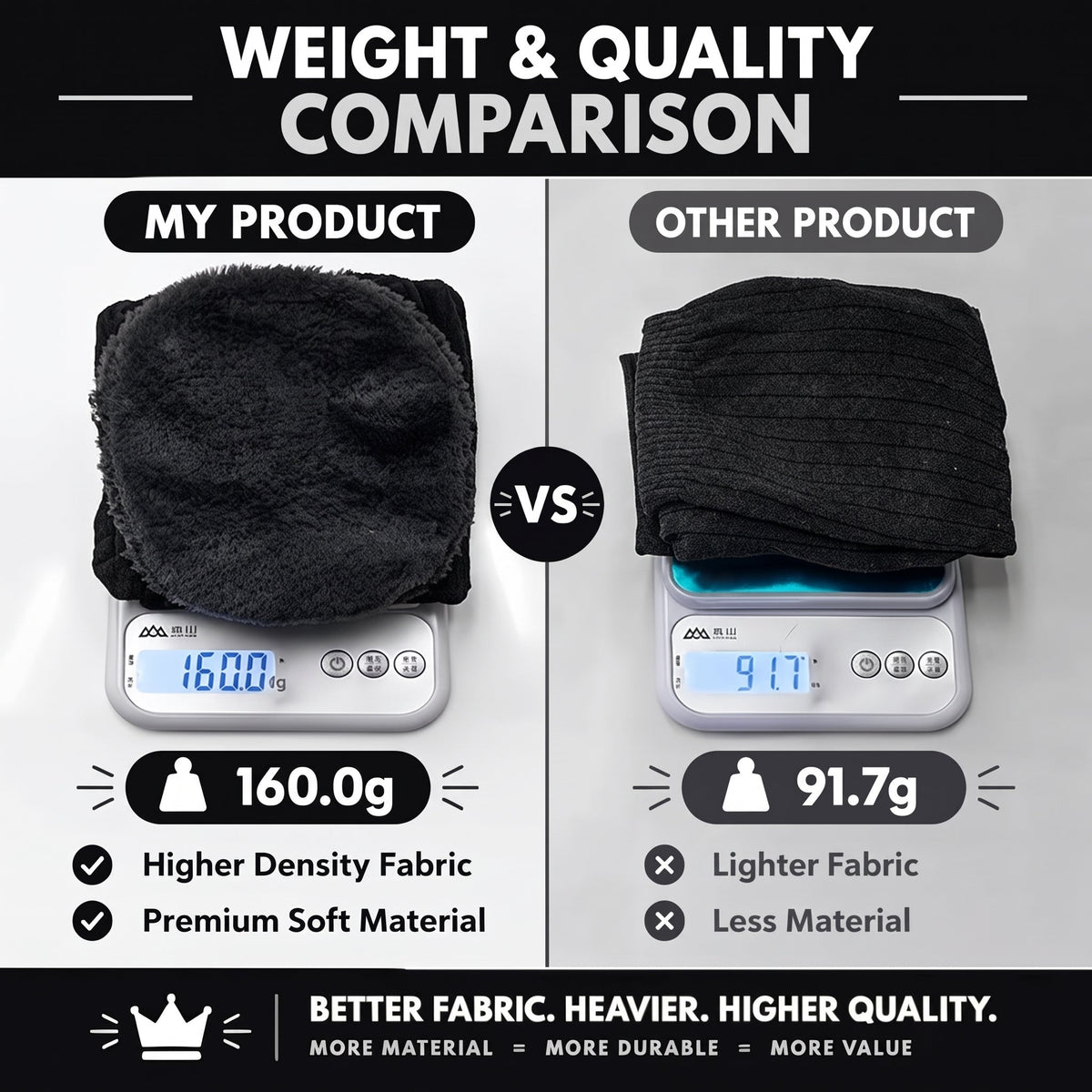 Long Knee Pads for Men and Women, One Size with Thick Wool Lining ??