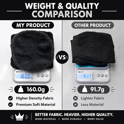 Long Knee Pads for Men and Women, One Size with Thick Wool Lining ??
