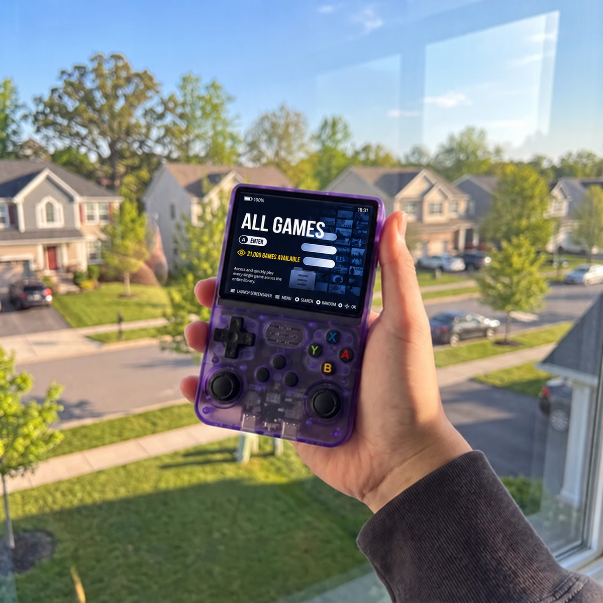 Trysoviren Pro 2.0 — R36S Retro Handheld Console