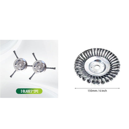 🔄 50% OFF NOW! ⚙️ Replacement Blade for Grass Trimmer – Quick Tool-Free Replacement, Tangle-Free Design, and Universal Compatibility ✂️