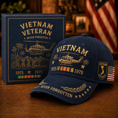 🎖️ Vietnam Veteran 1955–1975 Memorial Cap🔥🇺🇸