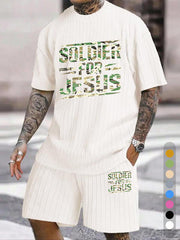 "Soldier For Jesus" Camouflage Color Texture Large Size Set