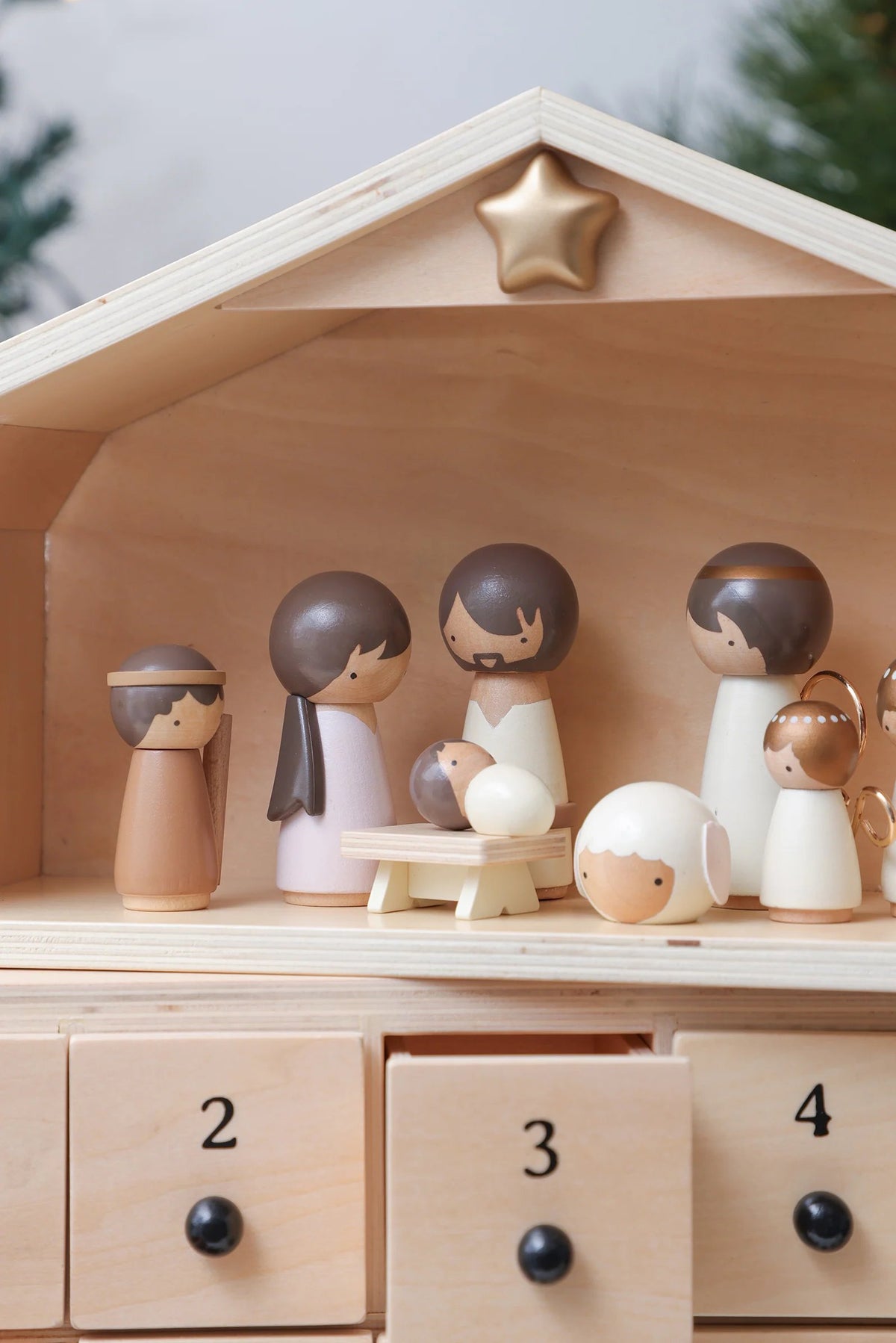 🔥LAST DAY SALE - 49% OFF✨✝️The Rescuer –Nativity Advent Calendar