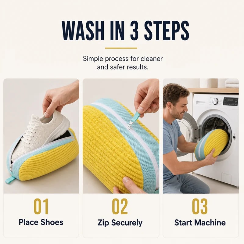 🔥🔈👢Shoe Washing Machine Bag🔥