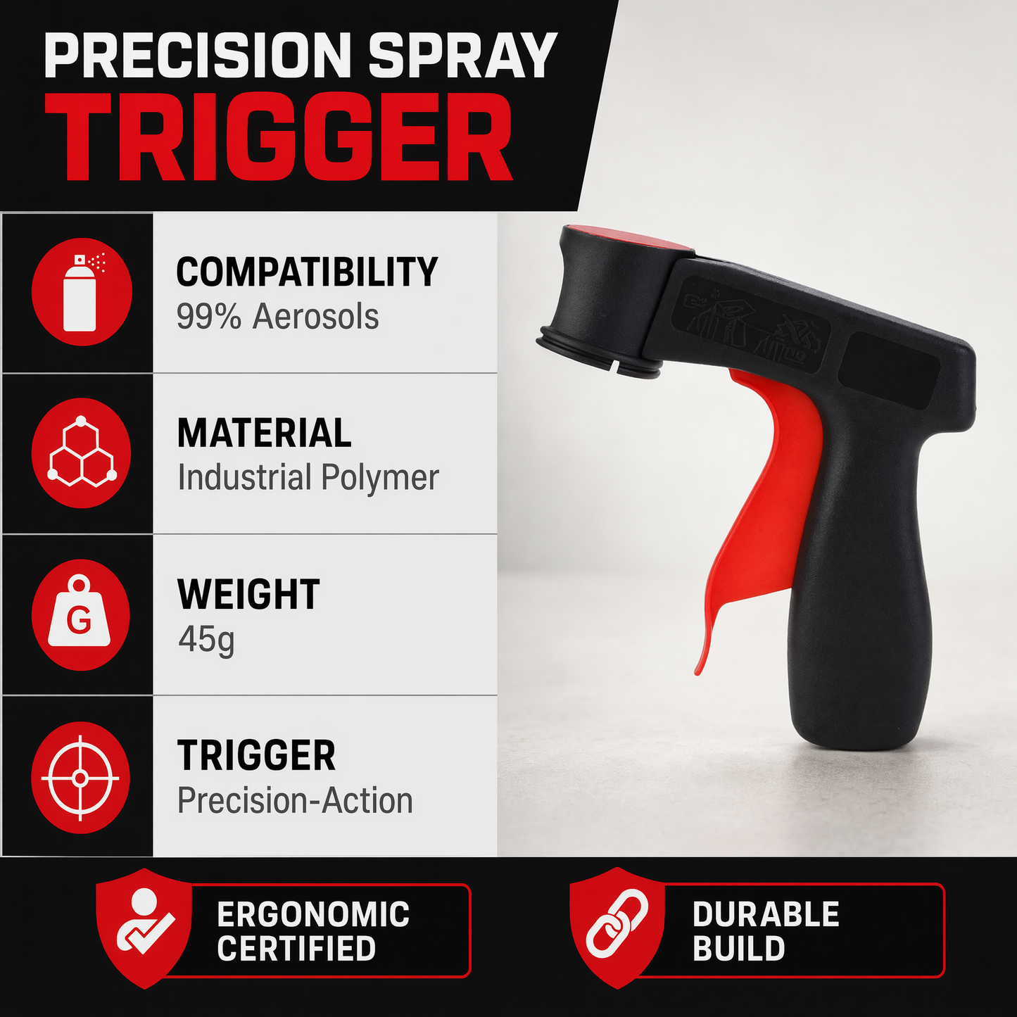 Spray Can Trigger Handle,Turn Any Can Into A Pro Sprayer!