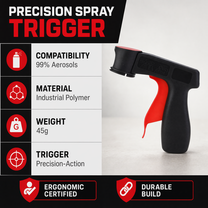 Spray Can Trigger Handle,Turn Any Can Into A Pro Sprayer!