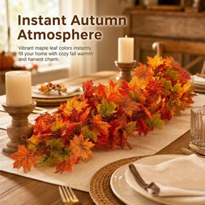 🍁On Sale Today Only🍂Fall Wreath with Pumpkin Maple Leaves🎃