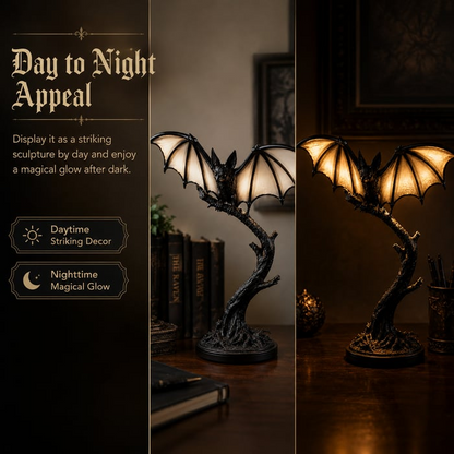 🔥Halloween Early Bird Sale🎃Glowing Bat Desk Lamp