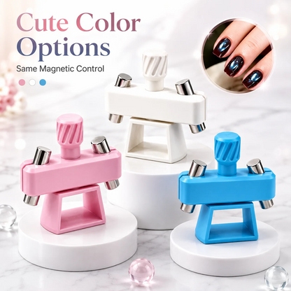 🔥LAST DAY 50% OFF ✨ Glass Bead Cat-Eye NailMagnet Tool|3D Cat-EyeManicure Tool